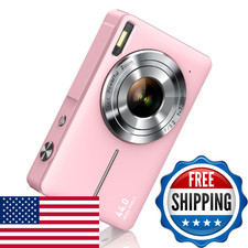 Digital Camera, FHD 1080P Digital Point and Shoot Camera with 16X Zoom Anti Shak