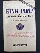 King Pimp Small Rooms Of Paris Ezra de Richarnaud 1968 Sleaze