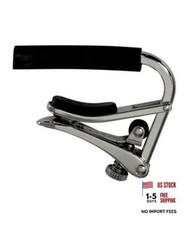 Shubb C1 Standard Acoustic Guitar Capo   Polished Nickel New Edition