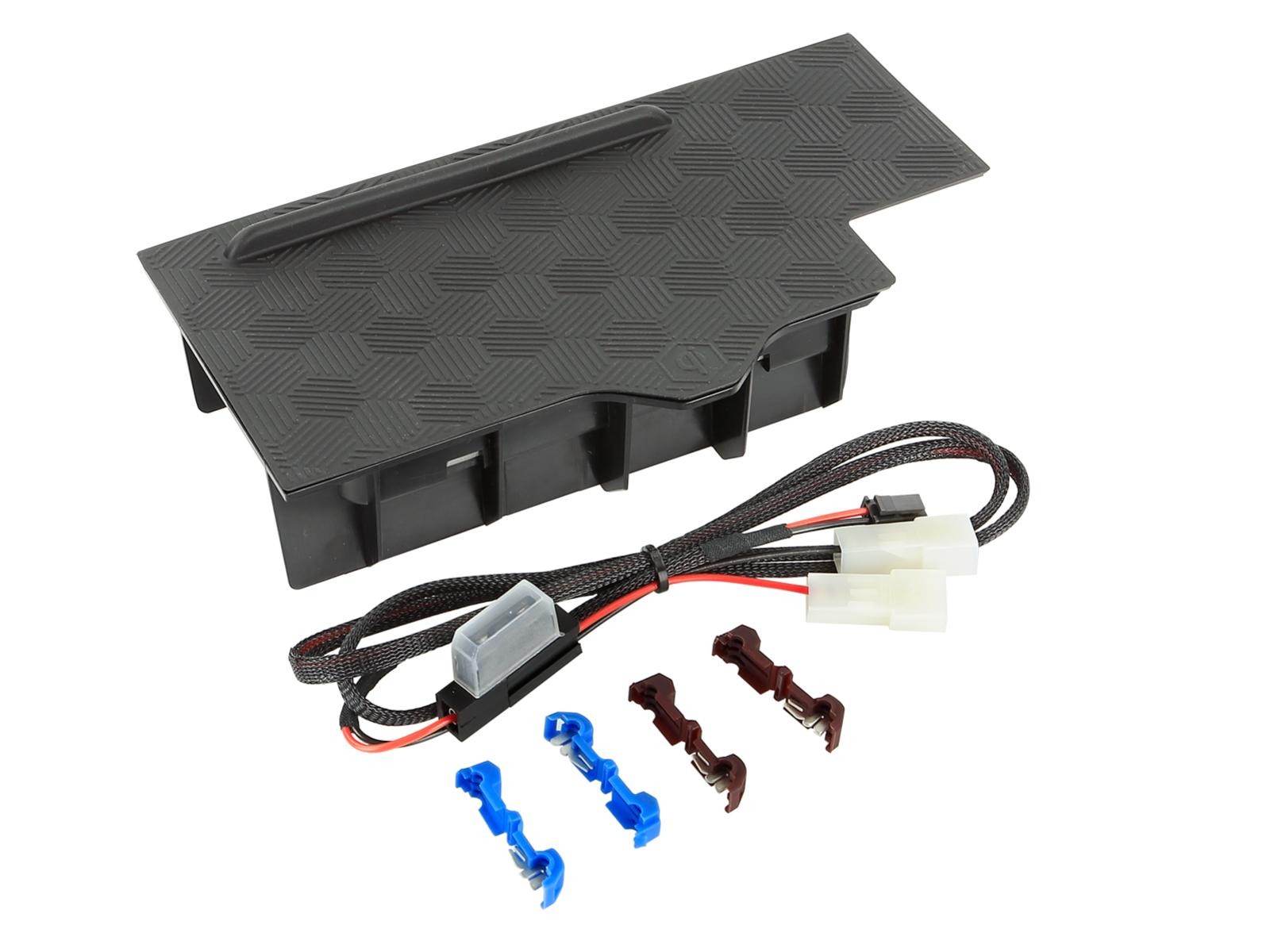 Inbay Chargeur induction vide poche 10W pour voyager en BMW X3 sans câble de téléphone