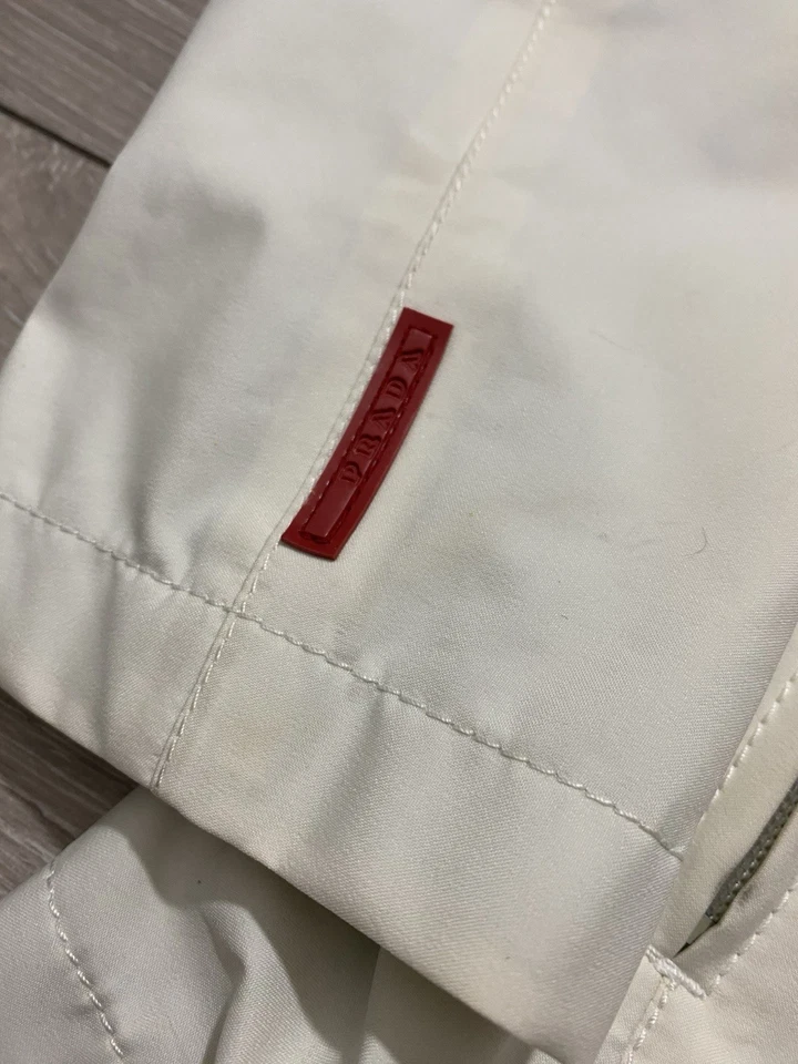 Prada Vintage Gore-Tex Windbreaker Women's Jacket Size 40 Uk Size 8 - Image 3 of 4