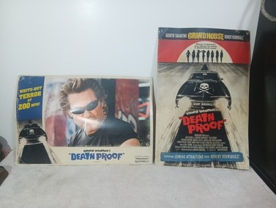 2 X STUNTMAN  DEATH PROOF GRINDHOUSE NECO PROMOTIONAL POSTER 12X18 FreeShip TD1T