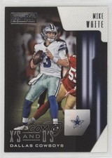 2018 Panini Playbook X's and O's Mike White #20 0uf1