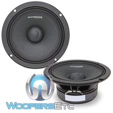 DIAMOND AUDIO MSPRO65 6.5" PRO AUDIO HIGH OUTPUT 400W RMS MIDRANNGE SPEAKERS NEW