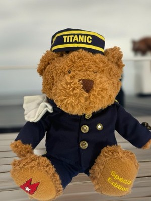 White Star Lines Titanic Special Edition Bellboy Teddy Bear Plush METAL BUTTONS