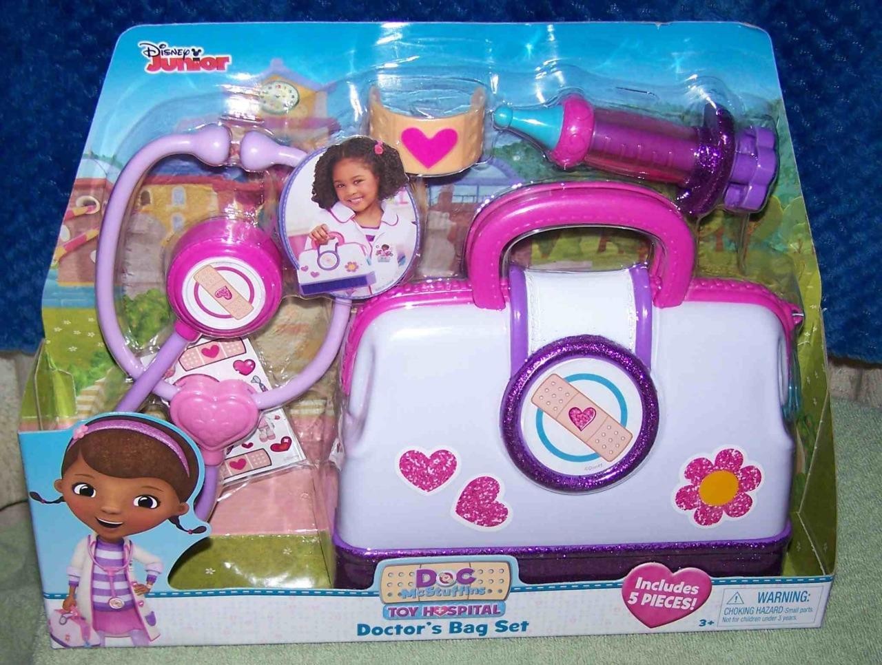 Disney Jr. DOC McSTUFFINS Doctor's Bag Set New