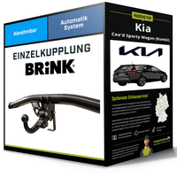 Abnehmbare AnhäNgerkupplung FüR KIA Cee'd Sporty Wagon (Kombi) 12- Typ JD Brink