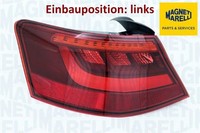 Magneti Marelli 714081060701 Heckleuchte Links RüCklicht Hecklicht FüR Audi