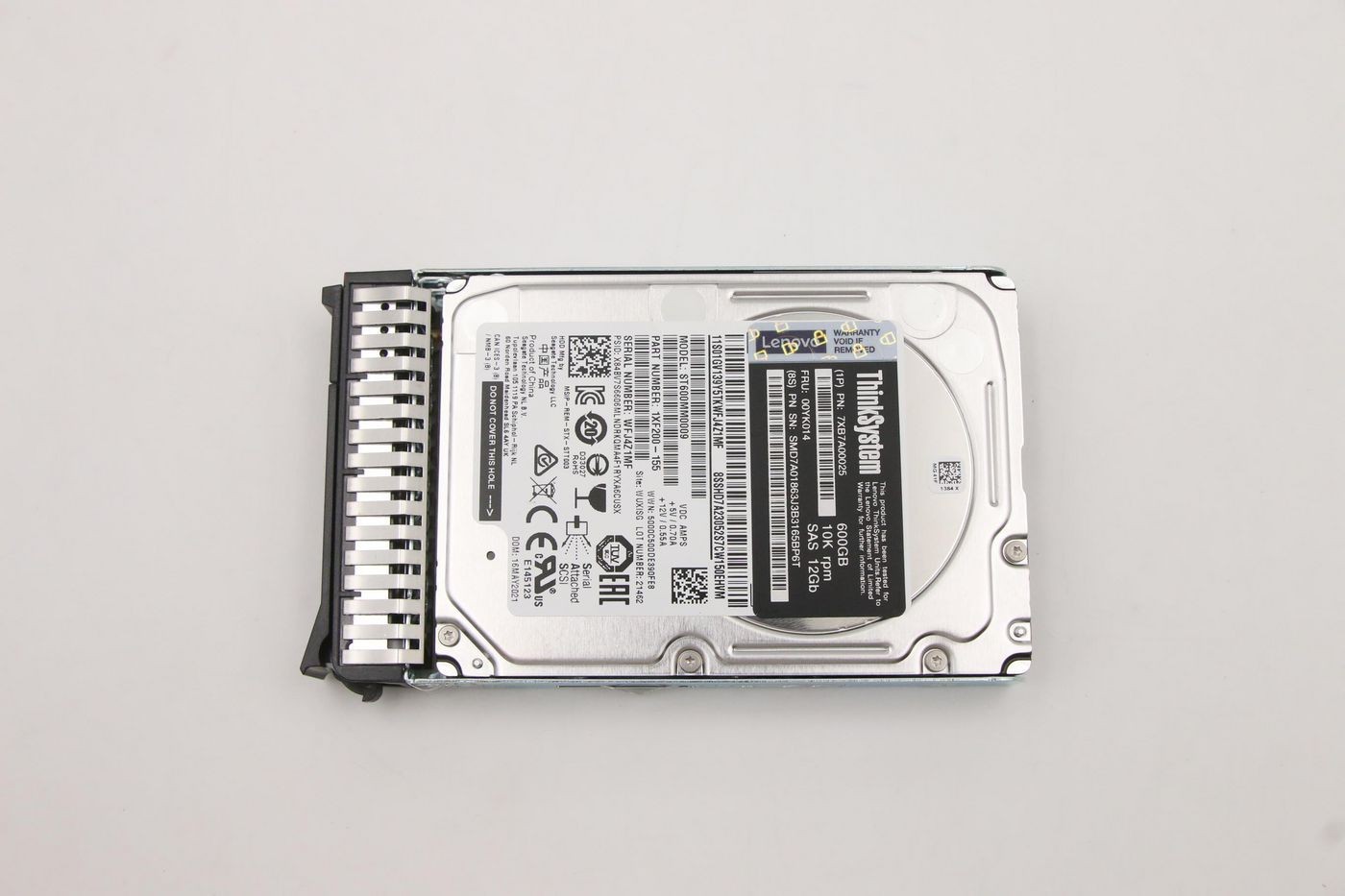 Lenovo 00YK014-RFB ThinkSystem 2.5"" 600GB 10K