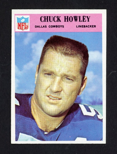 Chuck Howley #59 1966 Philadelphia card