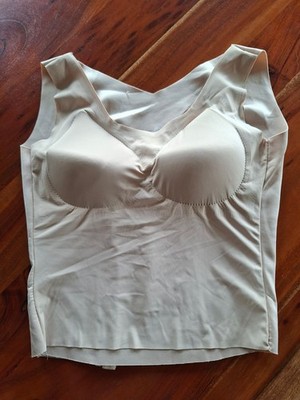Sheap-Wear Bodyshape Mieder Figurformendes Unterhemd mit gefüttertem BH XL neu