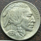 US 1936 Buffalo Nickel  **