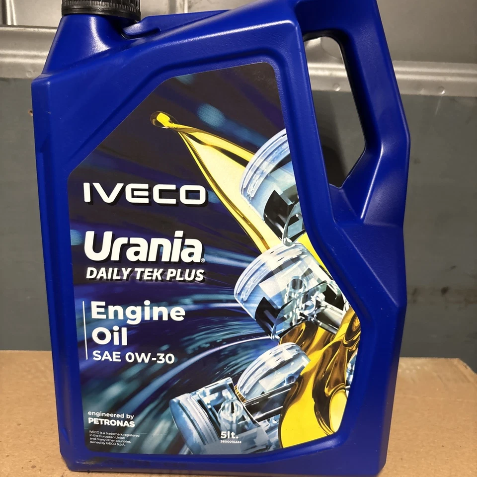 Petronas Urania Daily TEK PLUS 0w30 engine oil for Iveco Daily/ Fiat Ducato etc  - Image 2 of 2