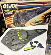1988 GI Joe Phantom X-19 Stealth Fighter DAMAGED w Box -read