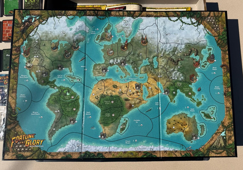 Fortune and Glory: The Cliffhanger Game (Flying Frog Boardgame) Complete GUC - Picture 2 of 10