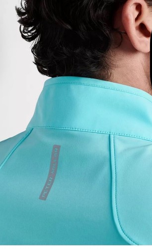 NEW Peter Millar XL Flex Adapt Vest Turquoise Wind Water Resistant Stretch Golf - Picture 10 of 14