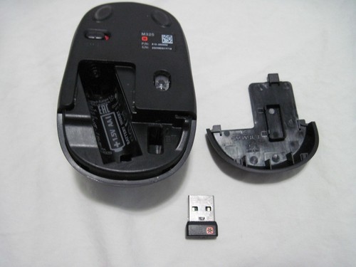 Logitech M325 SILVER Wireless USB Optical Scroll Mouse With USB Receiver - Picture 9 of 10