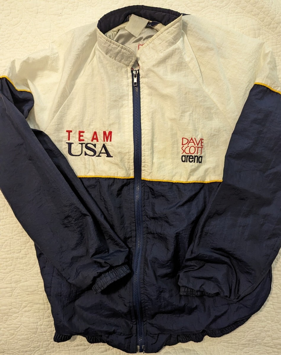 【HILTON】90's Nylon jacket Vtg 90s Hilton Active Apparel Mens Small Multicolor Nylon Full Zip