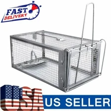 Live Humane Cage Trap for Squirrel Chipmunk Rat Mice Rodent Animal Catcher Hunt