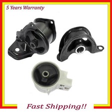 Engine Motor Trans Mount For 1994-1995 Honda Civic 1.6l 6520 6571 6524 3pcs