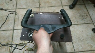 #ad #ad Air Cycle Hovercraft CONTROL YOLK Air Cushion Vehicles of Troy NY SOAP BOX $95.00