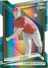 V67) 2022 Panini Elite Connor Prielipp Status RC Rookie 76/81 Minnesota Twins