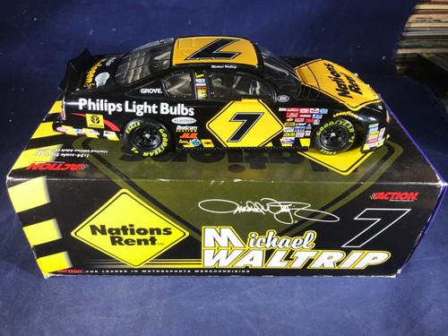 W1-55 MICHAEL WALTRIP #7 NATIONS RENT 2000 CHEVY,ONTE CARLO - Picture 3 of 6