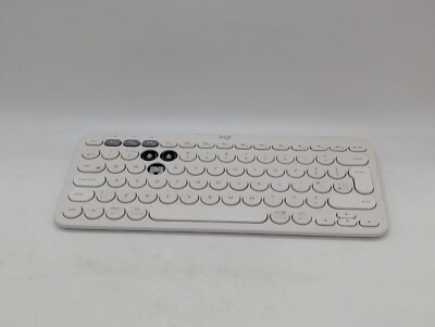 DEFEKT Logitech K380 Multi-Device Bluetooth Kabellose Tastatur Slim Weiß LESEN