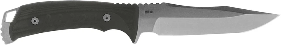Drop Point Tactical Knife - 5 Inch S35VN Steel Blade with Micarta & Kydex Sheath - Image 3 of 4