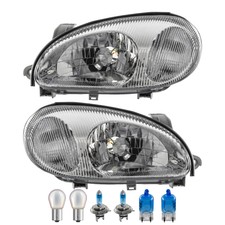Set Di Fari Inclusi Lampade Premium Per Daewoo Lanos KLAT Con Indicatori