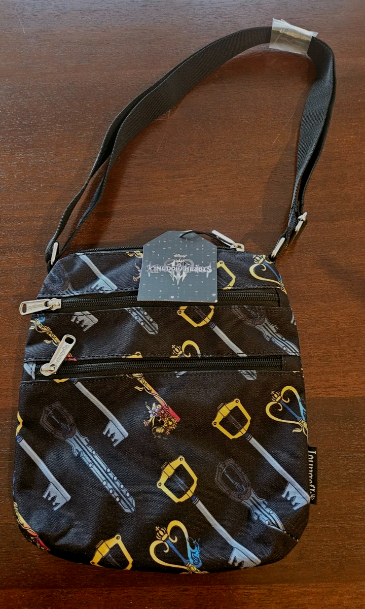 NWT Loungefly Disney Kingdom Hearts Sora Keyblade Print Passport