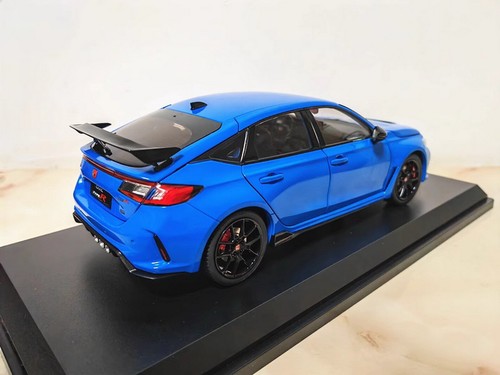1/18 Scale Honda Civic Type-R FL5 2023 Blue Diecast Car Model Toy Gift - Picture 4 of 7