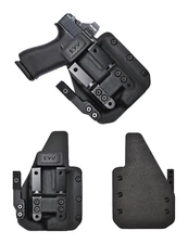 EYV IWB Hybrid Leather Kydex Concealment Holster - GLOCK 43/43X/MOS - TLR7-SUB