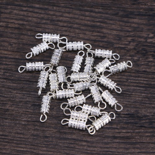60Pcs Bracelet Clasps Necklace Clasps Screw Type Clasps Jewelry Making Supplies - 第 6/12 張圖片