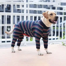 Dog Stretchy Recovery Surgery Suit Pet Puppy Dog Bodysuit Jumpsuit Soft Coat US