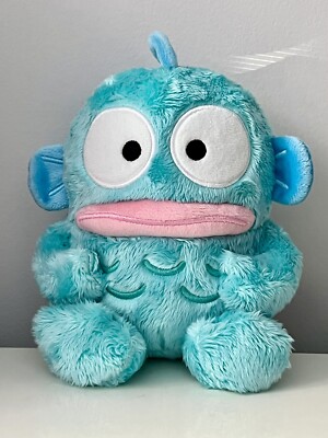 Sanrio Licensed Hangyodon Sitting 7  Plush Round 1 Japan NEW