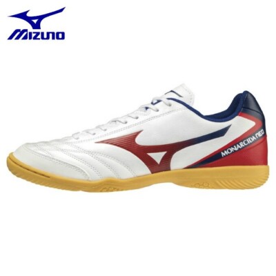 MIZUNO MONARCIDA NEO SALA SELECT IN Weite Futsalschuhe Q1GA212262 Weiß/Rot/Blau