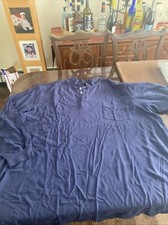 KingSize Polo Shirt Blue 6XL Tall New