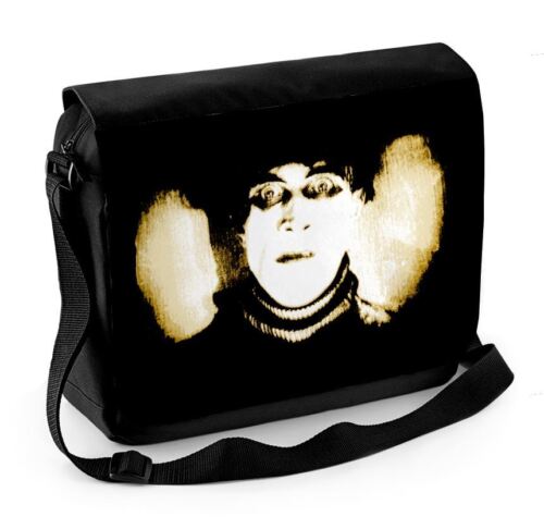 Bolsa mensajera para computadora portátil Gabinet of Dr. Caligari - película de terror vintage - Imagen 1 de 1