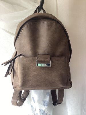 Gerry Weber Rucksack Brown Be Different VGC Faux Leather
