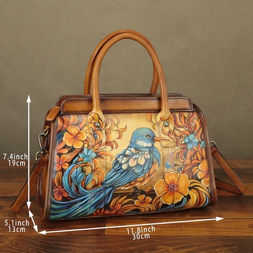 Oil Painting One-shoulder Underarm Crossbody Bag Women's Shoulder Bag Casual Color Zipper Handbags