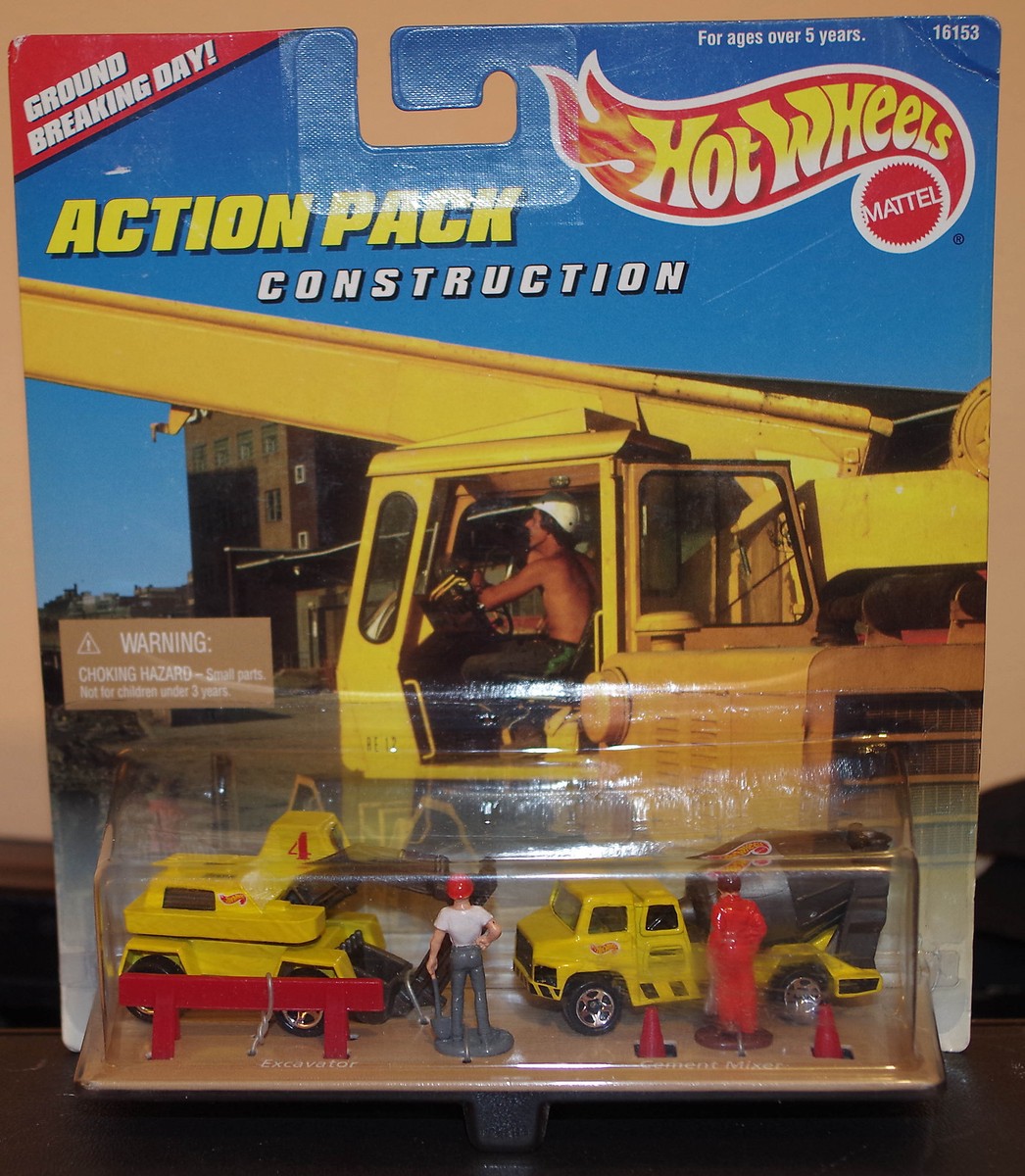 Hot Wheels Construction Action Pack | eBay