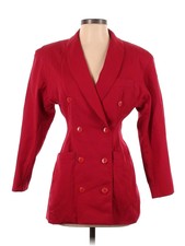 Kenar Women Red Wool Blazer 4