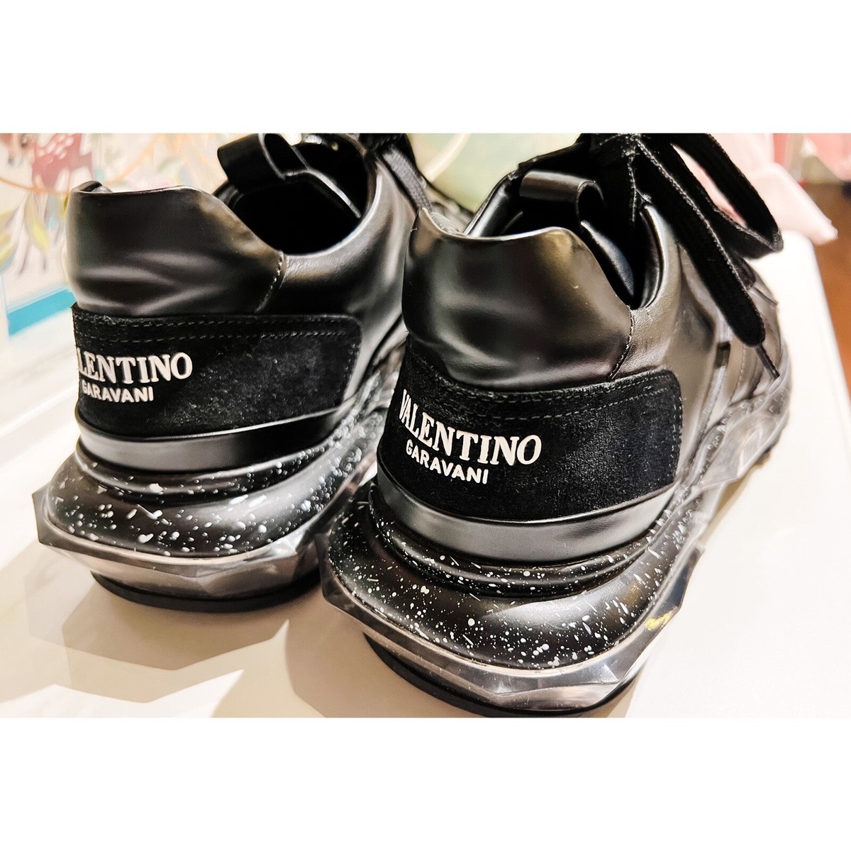 VALENTINO GARAVANI Open レザー スニーカー メタリック s-l400.jpg