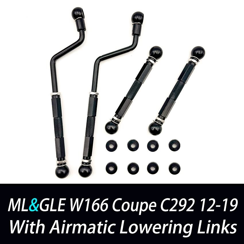 For Mercedes Benz ML W166 GLE Coupe Adjustable Lowering Links Air