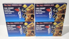 4 - Titan Pro Commercial Grade 100ct Champion Gutter/Shingle Hanging Light Clips