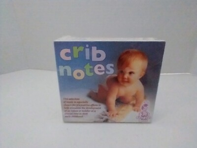 Crib Notes CD Box Set Infant Toddler Music For Babies To Bathe Crawl & Sleep To
