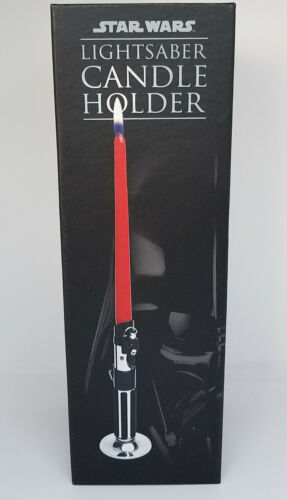 Star Wars Lightsaber Candle Holder Candlestick Darth Vader Sith Lord from 2011