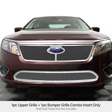 FOR 10-12 2011 Ford Fusion Mesh Grille Combo