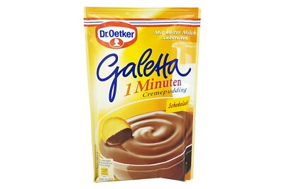 4x Genuine Dr Oetker Galetta chocolate 1 minute pudding   TRACKED SHIPPING